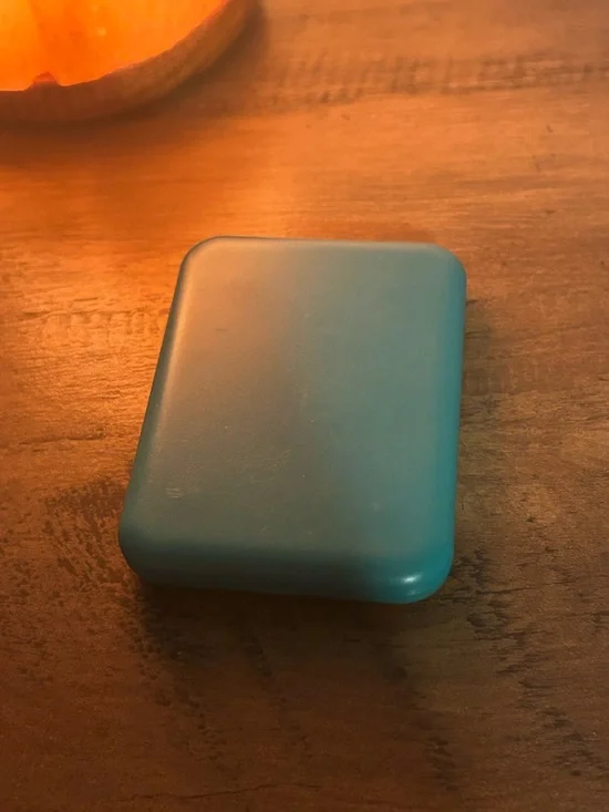 NWOT Portable LED Lighted Compact Mirror in Teal (battery included) - Picture 4 of 5